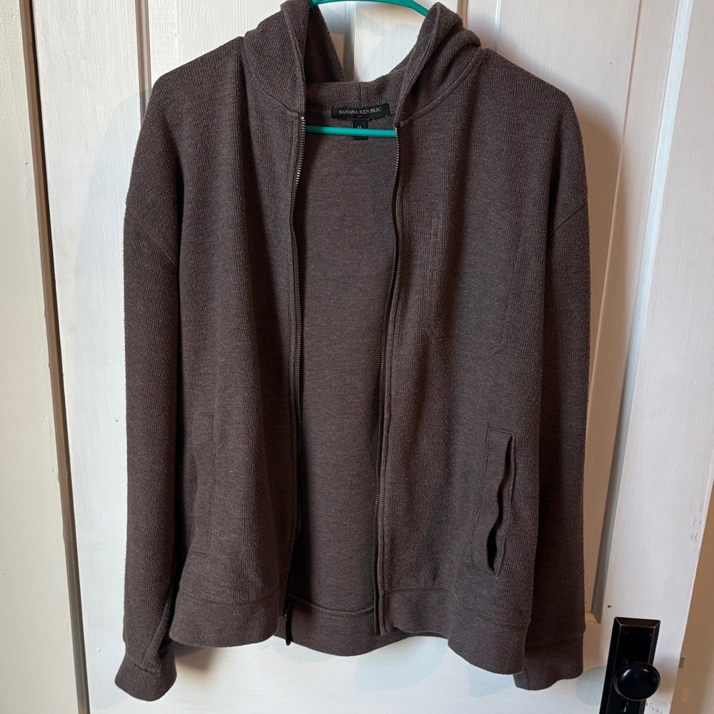 Banana Republic Dark Brown‎ Hoodie